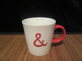 2013 Starbucks Coffee Mug Tea Cup White with Red Valentines You &amp; Me Logo 12 oz. - £15.94 GBP