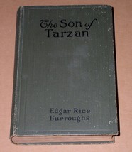 The Son Of Tarzan Vintage Hardbound Book 1918 Edgar Rice Burroughs A. C. McClurg - £85.99 GBP