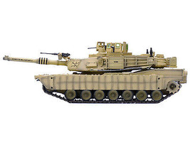General Dynamics M1A2 Abrams TUSK Tank 1/72 Diecast Model Panzerkampf - £48.75 GBP
