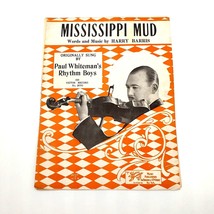 Vintage Sheet Music 1927 Mississippi Mud Harry Barris Voice Piano Ukulele - £11.20 GBP