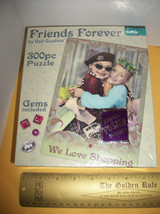 Toy Gift Jigsaw Puzzle 300 Piece Friends Forever Girl Jig Saw Game Poster Gems - £11.31 GBP