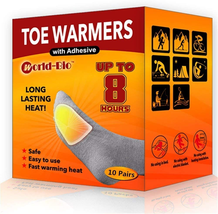 Toe Warmers Adhesive 10/20/30/40 Pairs - Long Lasting Safe Natural Odorless Air - £10.90 GBP