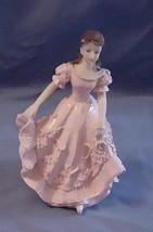 Quinceanera Cake Topper Figure Pink Dress 15 - £5.46 GBP