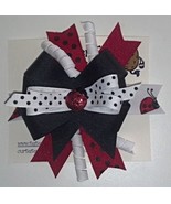 Lady Bug Hair Bow - 2-1/4&quot; - $5.99