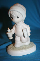 Precious Moments - &quot;Now I Lay Me Down to Sleep&quot; Boy with Candle - $9.99