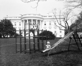 President Franklin Roosevelt grandchildren play at White House 1933 Phot... - $8.81+