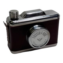Foster &amp; Rye Stainless Steel Snapshot 11oz Flask - £15.58 GBP