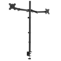 VIVO Dual Monitor Stand Up Desk Mount Extra Tall 39 inch Pole, Fully Adjustable  - £72.33 GBP