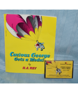 Curious George  Gets a Medal by H. A. Rey Book &amp; Cassette 1957  Paperback - £8.55 GBP