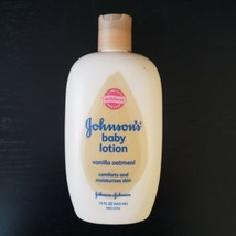 Sealed Johnson&#39;s Baby Lotion Vanilla Oatmeal Original Formula 15 oz New - £14.76 GBP