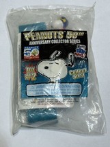 Peanuts Wendys Kids’ 50th Anniversary Snoopy Sign Toy #2 New - £3.91 GBP