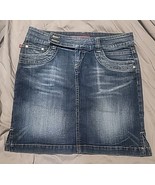 YMI Jean Midi Skirt/Intentional Distress Size 7 - $13.55 CAD