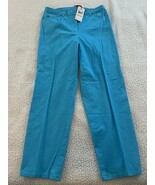 Ruby Rd Favorites Turquoise Pants Size 10 NWT  Stretch Waist - $275.07 MXN