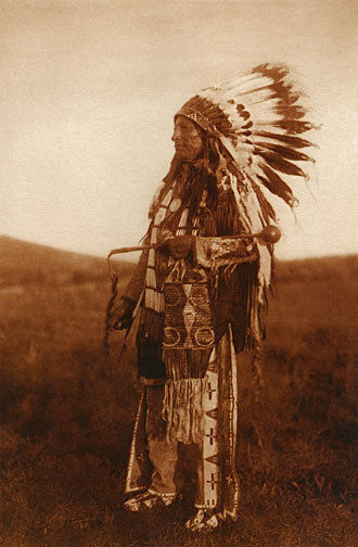 Primary image for High Hawk 15x22 Edward Curtis Native American Indian Art Photograph