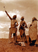 The Oath 15x22 Edward S. Curtis Native American Indian Art Photograph - £39.16 GBP