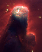 The Cone Nebula 22x30 Hand Numbered Ltd. Edition Art Print from NASA Telescope - £95.92 GBP