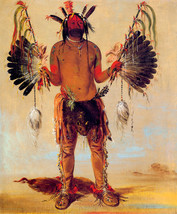 Old Bear Indian Medicine Man 15x22 George Catlin Native American Indian Art - £39.77 GBP