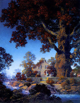 Little Stone House 30x44 Hand Numbered Edition Maxfield Parrish Art Deco - £117.95 GBP