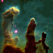 Eagle Nebula 22x30 Hand Numbered Ltd.Edition Art Print from NASA Space Telescope - £95.57 GBP
