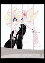 The Bird Cage 22x30 Art Deco Print by Erte - £94.42 GBP