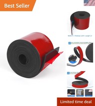 Versatile Adhesive Rubber Roll - 4&quot; x 180&quot; for Weatherproofing &amp; Insulation - $1,036.84 MXN