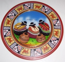 Chismosas Handmade &amp; Handpainted Decorative Wall Plaque Display PERU INCA - $64.96