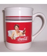 Coca-Cola &quot;Lady With A Coke Bottle&quot; Collectible Ceramic Coffee Mug By Gi... - $22.53