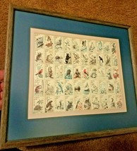 North American Wildlife Complete Sheet of 50 x 22 Cents Stamps Framed Great Gift - £17.55 GBP