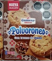 3X GAMESA VANILLA &amp; PECAN COOKIES ( GALLETAS POLVORONES CON NUEZ ) 3 OF ... - $51.57 CAD