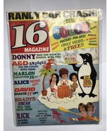 16 Magazine October 1973 Donny Osmond Alice Cooper w/ Pop-Out Poster Eme... - £29.23 GBP