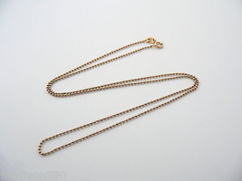 14K Gold Bead Chain Necklace for Pendants Charms Gift Love Statement - £183.24 GBP