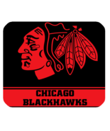 Hot Chicago Black Hawks 9 Mouse Pad for Gaming with Rubber Backed - £7.62 GBP