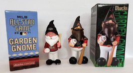 Set of 2 Diamondbacks Garden Gnomes 2010  HOMER &amp; 2011 ALL STAR GAME  Dbacks SGA - £14.87 GBP