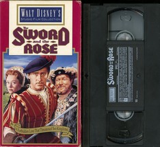 Sword And The Rose Vhs Glynis Johns Richard Todd Disney Video Tested - £6.21 GBP