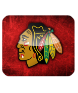 Hot Chicago Black Hawks 15 Mouse Pad for Gaming with Rubber Backed - £7.62 GBP