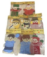 Vintage Potholders Collection NEW Set Lot 8 Clown Tennis Player Girl Boy... - $76.44 CAD