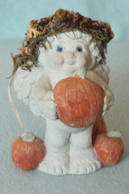Dreamsicle Chubby Cherub with Pumpkins - £7.84 GBP