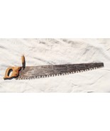 Vintage Two Handle Timber Logging Saw 47 1/8&quot; Long (Barn) - £58.72 GBP