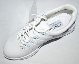 Cherokee &quot;Saffron&quot; White Leather Shoes Women&#39;s Size 6 Medium NIB - £39.50 GBP
