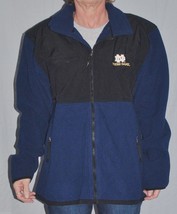 Official Notre Dame Fighting Irish Fleece Water Resistant Warm Up Jacket (PB113) - £38.91 GBP