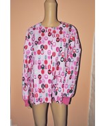 Scrub HQ Women&#39;s Warm-Up Jacket Breast Cancer &quot;HOPE LOVE CURE&quot; PB127 - $461.16 MXN