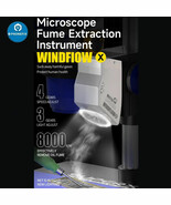 Mechanic 2 in 1 Windflowx Microscope Fume Extractor LED Ring Light for P... - $617.14 MXN
