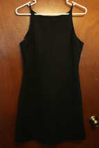 High Neck Knee Length Black Dress - Size 11/12 - $9.99