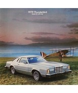 1979 Ford THUNDERBIRD sales brochure catalog US 79 Heritage Town Landau - $8.00