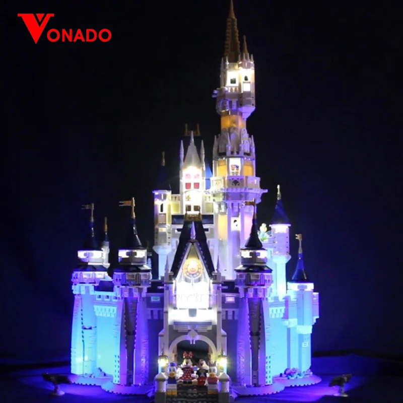 Vonado Led Light For 71040 Creative City Cinderella Princess Castle 16008 - £83.43 GBP