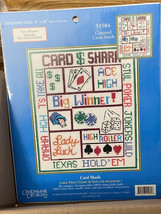 2006 Candamar Designs Card Shark Counted Cross Stitch *NEW* ff1 - $276.06 MXN