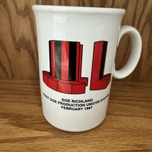 CRAY Research Supercomputers DOE Unicos Coffee Mug PNNL Batelle Hanford Vtg 1987 - £40.72 GBP