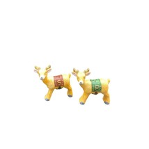 Set of 2 Vtg reindeer salt and pepper shaker - £7.93 GBP