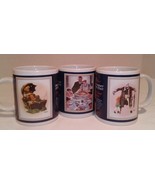 Set of 3 Vintage Saturday Evening Post Collection by Norman Rockwell Mug... - £7.86 GBP