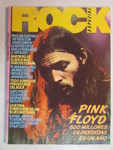Rock Espezial 1982 Magazine In Spanish Pink Floyd Paul Mc Cartney - Water Stained - £6.18 GBP